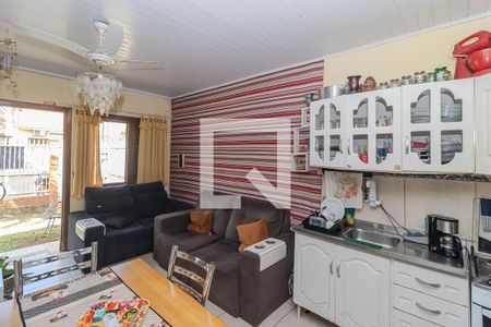 Sala/Cozinha de casa à venda com 2 quartos, 70m² em São José, Canoas