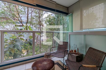Varanda de apartamento para alugar com 1 quarto, 49m² em Vila Andrade, São Paulo