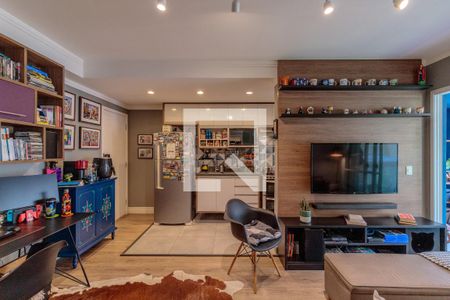 Sala de apartamento para alugar com 1 quarto, 49m² em Vila Andrade, São Paulo
