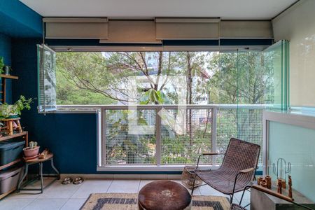 Varanda de apartamento para alugar com 1 quarto, 49m² em Vila Andrade, São Paulo
