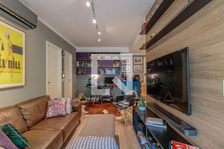 Sala de apartamento para alugar com 1 quarto, 49m² em Vila Andrade, São Paulo
