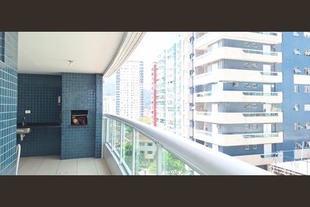 Varanda gourmet de apartamento para alugar com 2 quartos, 91m² em Canto do Forte, Praia Grande