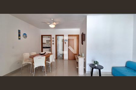 Sala de apartamento para alugar com 2 quartos, 91m² em Canto do Forte, Praia Grande