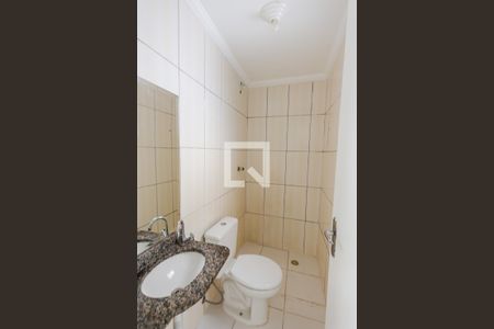 Banheiro de apartamento à venda com 2 quartos, 39m² em Parque das Nações, Santo André
