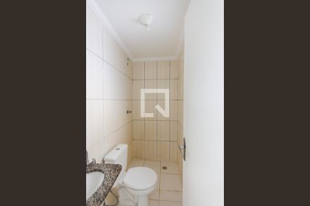 Banheiro de apartamento à venda com 2 quartos, 39m² em Parque das Nações, Santo André