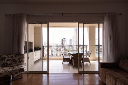 Varanda Sala de apartamento para alugar com 4 quartos, 197m² em Jardim Portal da Colina, Sorocaba