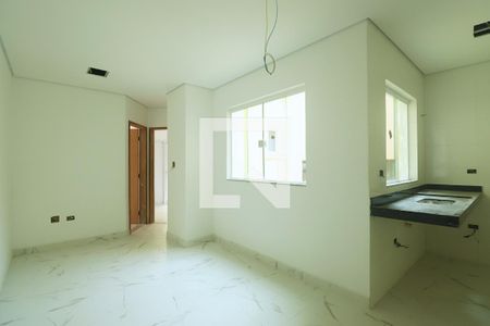 Sala de apartamento à venda com 2 quartos, 82m² em Vila Curuçá, Santo André
