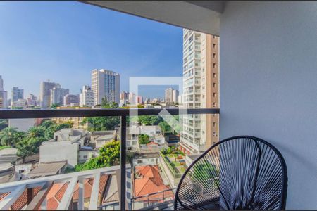 Studio à venda com 20m², 1 quarto e sem vagaVaranda