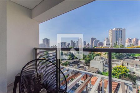 Studio à venda com 20m², 1 quarto e sem vagaVaranda