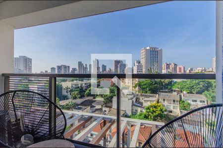 Studio à venda com 20m², 1 quarto e sem vagaVaranda