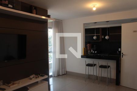 Sala  de apartamento à venda com 2 quartos, 60m² em Santa Amelia, Belo Horizonte