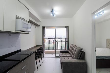 Sala/Cozinha de apartamento à venda com 1 quarto, 28m² em Jardim Independência (são Paulo), São Paulo