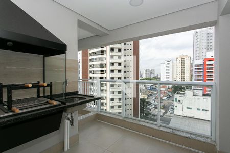 Varanda gourmet de apartamento à venda com 1 quarto, 52m² em Vila Azevedo, São Paulo