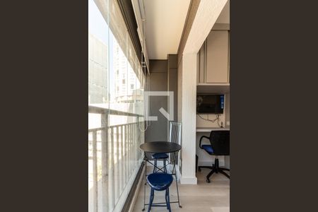 Studio para alugar com 26m², 1 quarto e sem vagaVaranda Integrada