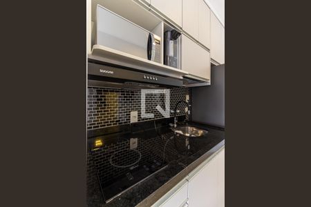 Studio para alugar com 26m², 1 quarto e sem vagaCozinha - Cooktop
