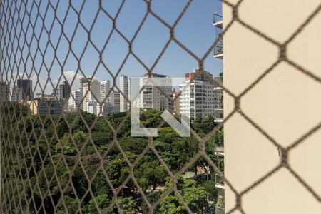 Vista da Sala de apartamento para alugar com 3 quartos, 167m² em Higienópolis, São Paulo