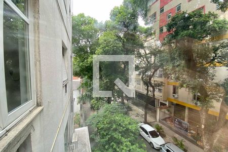 Vista - Sala/Quarto de kitnet/studio para alugar com 1 quarto, 27m² em Laranjeiras, Rio de Janeiro