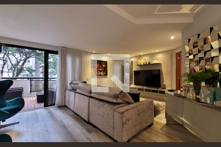 Sala de apartamento à venda com 2 quartos, 170m² em Jardim, Santo André