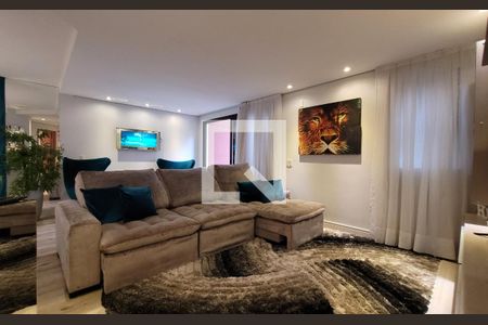 Sala de apartamento à venda com 2 quartos, 170m² em Jardim, Santo André