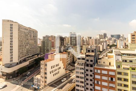 Varanda - Vista de apartamento para alugar com 1 quarto, 53m² em Campos Elíseos, São Paulo