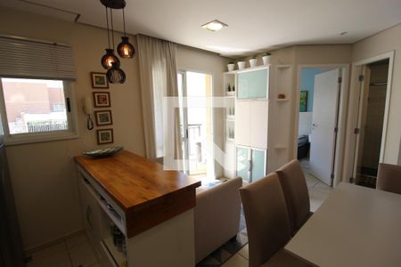 Sala/Cozinha de apartamento para alugar com 1 quarto, 38m² em Vila Nova Conceição, São Paulo