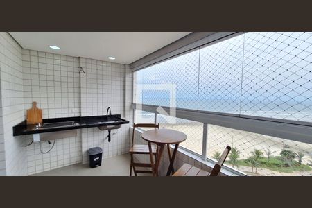 Varanda de apartamento para alugar com 1 quarto, 60m² em Maracanã, Praia Grande