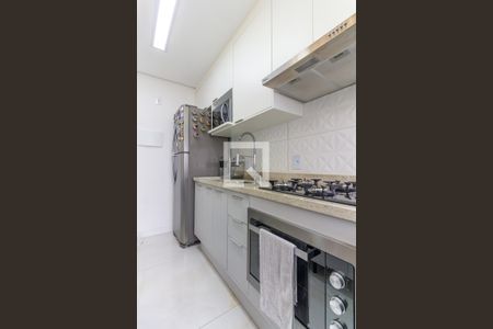 Cozinha de apartamento à venda com 1 quarto, 30m² em Várzea da Barra Funda, São Paulo