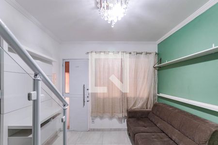 Sala de Estar de casa de condomínio para alugar com 2 quartos, 46m² em Socorro, Mogi das Cruzes