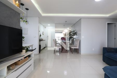 Sala de apartamento à venda com 2 quartos, 70m² em Jardim, Santo André