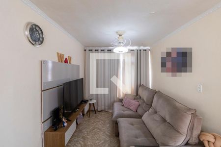 Sala  de apartamento à venda com 2 quartos, 55m² em Itaquera, São Paulo