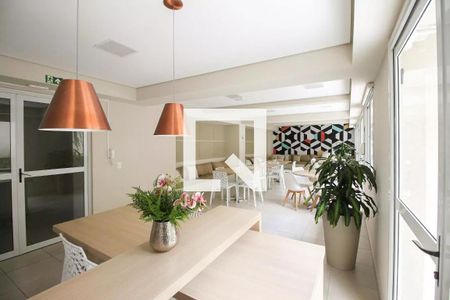 Área comum - Salão de festas de apartamento para alugar com 1 quarto, 28m² em Vila Alpina, São Paulo