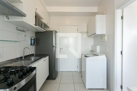 Cozinha de apartamento para alugar com 1 quarto, 28m² em Vila Alpina, São Paulo