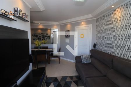 Sala de TV de apartamento à venda com 2 quartos, 54m² em Chácara Califórnia, São Paulo