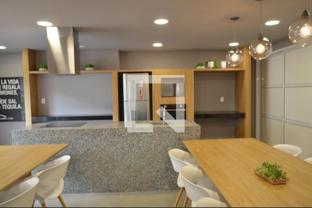 Apartamento para alugar com 27m², 1 quarto e sem vagaÁrea Gourmet