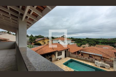 Varanda de casa de condomínio à venda com 4 quartos, 290m² em Conjunto Habitacional Vila Santana (sousas), Campinas
