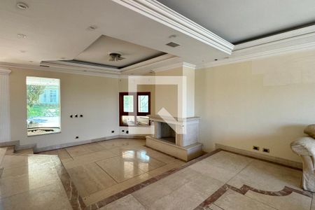 Sala de casa de condomínio à venda com 4 quartos, 975m² em Residencial Cinco (alphaville), Santana de Parnaíba