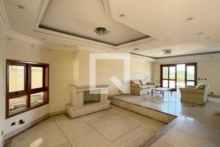 Sala de casa de condomínio à venda com 4 quartos, 975m² em Residencial Cinco (alphaville), Santana de Parnaíba