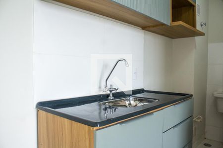 Cozinha de apartamento para alugar com 2 quartos, 33m² em Jardim Prudência, São Paulo