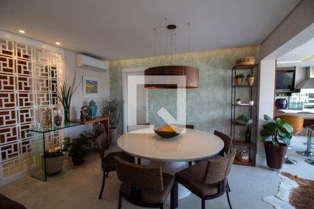 Sala de Jantar de apartamento à venda com 3 quartos, 165m² em Vila Gertrudes, São Paulo