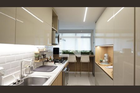 COZINHA de apartamento para alugar com 4 quartos, 160m² em Barra da Tijuca, Rio de Janeiro