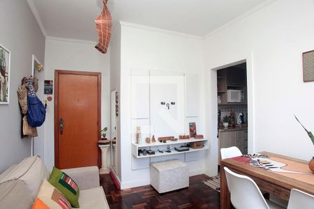 Sala de apartamento à venda com 2 quartos, 57m² em Bom Fim, Porto Alegre