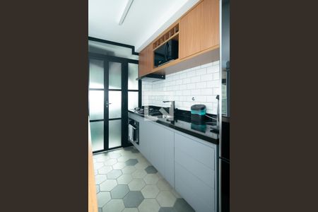 Sala / Cozinha de apartamento à venda com 1 quarto, 52m² em Consolação, São Paulo