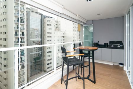 Apartamento à venda com 52m², 1 quarto e 1 vagaVaranda