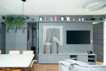 Sala / Cozinha de apartamento à venda com 1 quarto, 52m² em Consolação, São Paulo