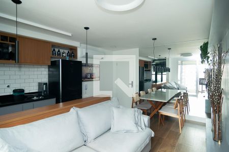 Sala / Cozinha de apartamento à venda com 1 quarto, 52m² em Consolação, São Paulo