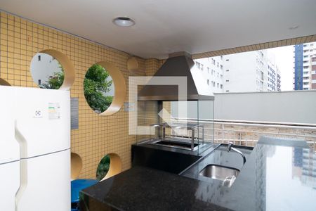 Apartamento à venda com 52m², 1 quarto e 1 vagaChurrasqueira