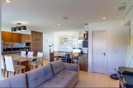 Sala  de apartamento para alugar com 2 quartos, 87m² em Green Valley Alphaville, Barueri