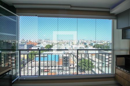 Varanda Sala de apartamento para alugar com 2 quartos, 59m² em Pari, São Paulo