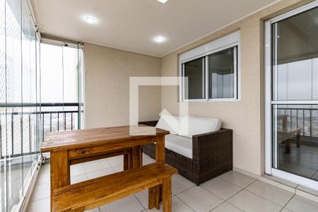 Varanda da Sala de apartamento à venda com 2 quartos, 69m² em Vila Vermelha, São Paulo