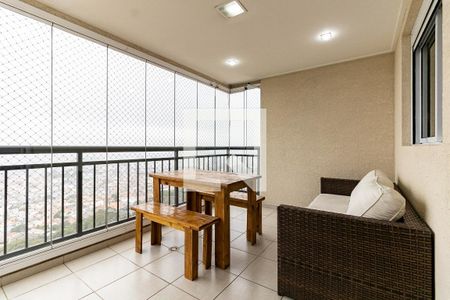 Varanda da Sala de apartamento à venda com 2 quartos, 69m² em Vila Vermelha, São Paulo